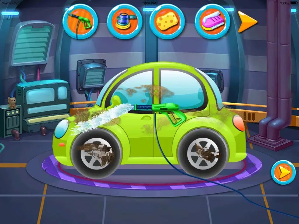 صور Car Wash Salon - cleaning games iPad 
