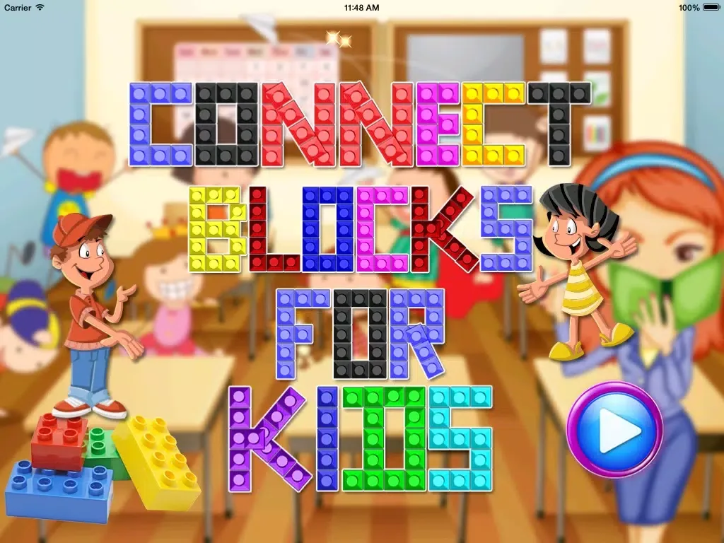 Connect Block for Kids iPad 应用截图