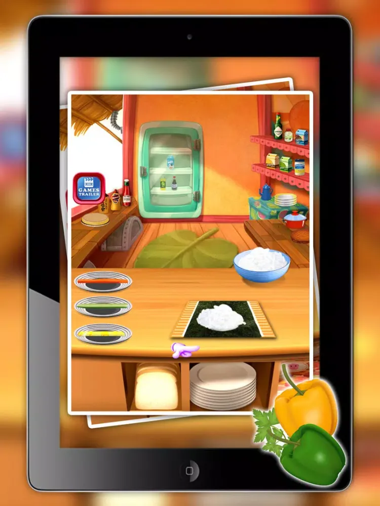 Sushi maker - japanes dish - Sushi Maker & Preschool kids games iPad  स्क्रीनशॉट