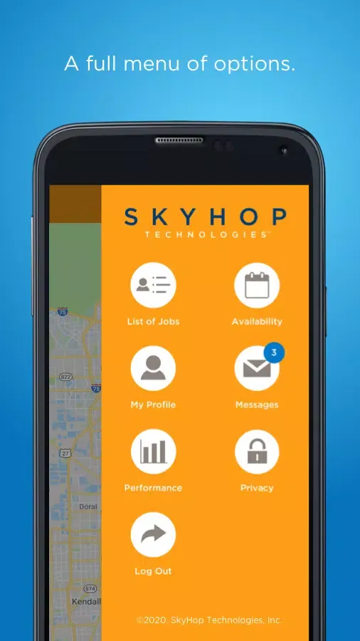 Captures d'écran de SkyHop Driver