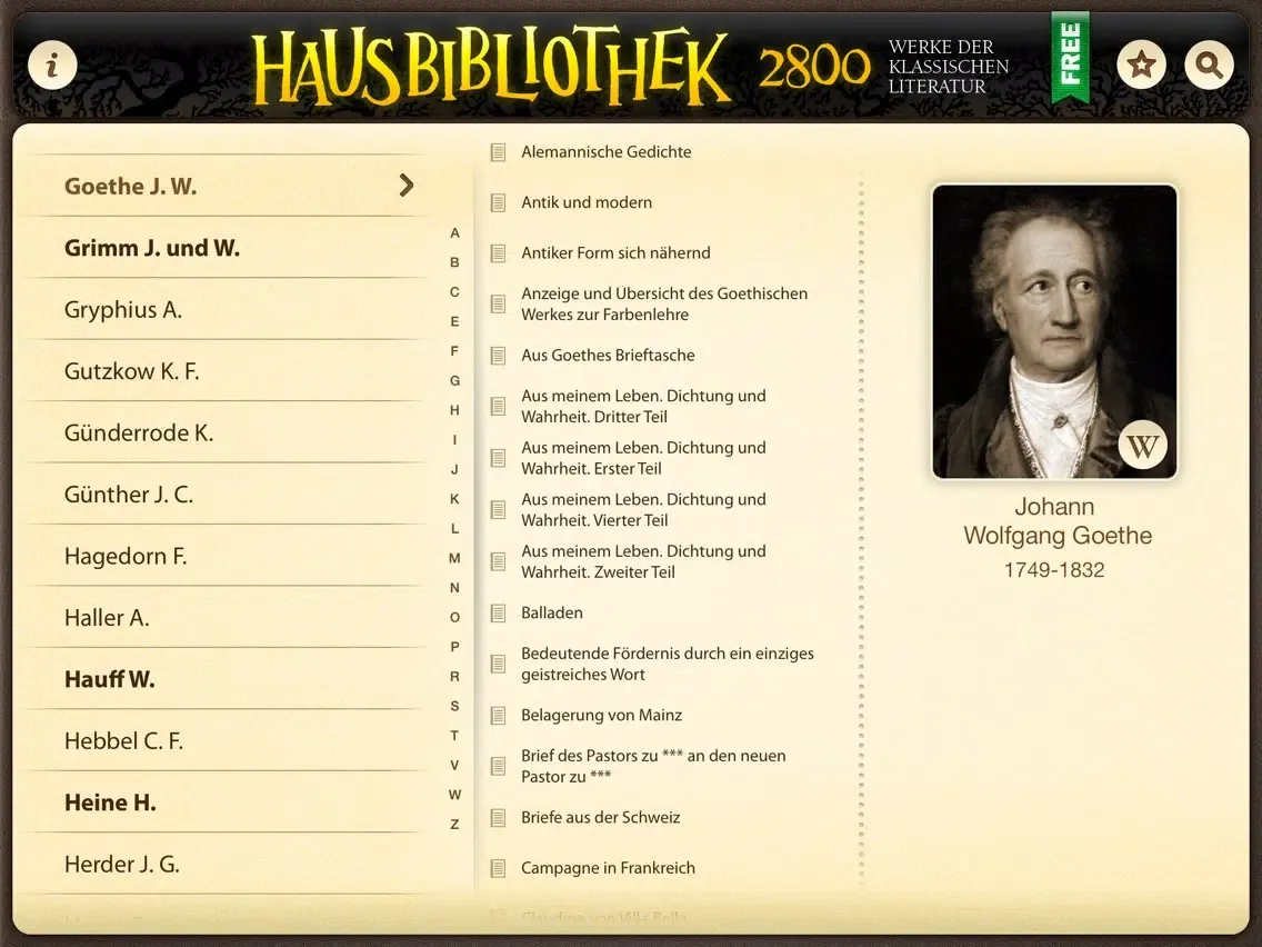 Скриншоты Hausbibliothek Free iPad 