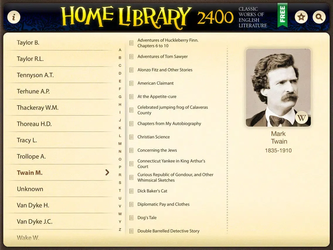 Home Library Free iPad  Ekran Görüntüleri