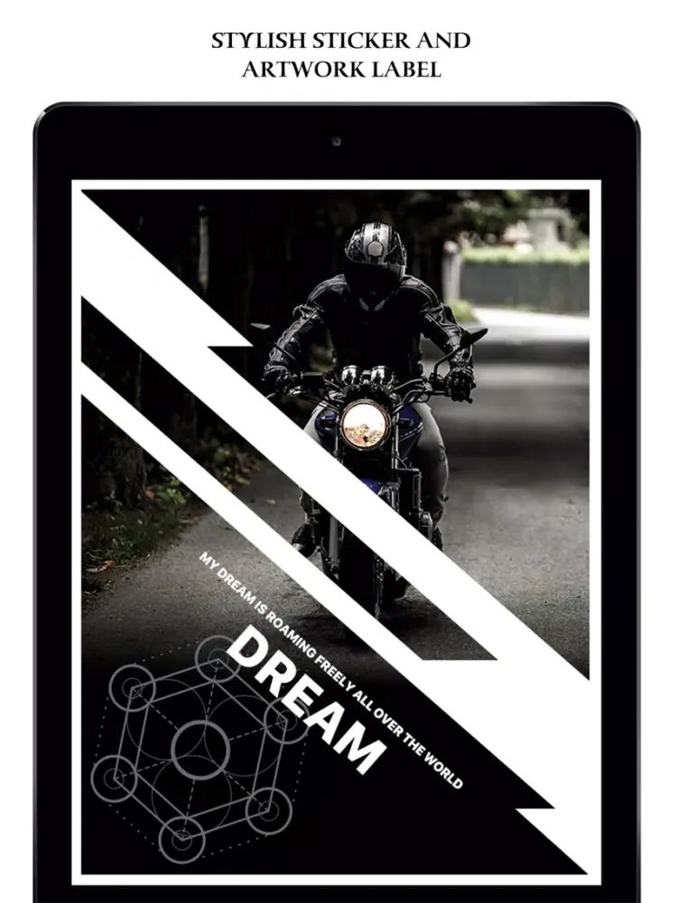 تصاویر Magic Pic Frame - photo collage and text camera iPad 