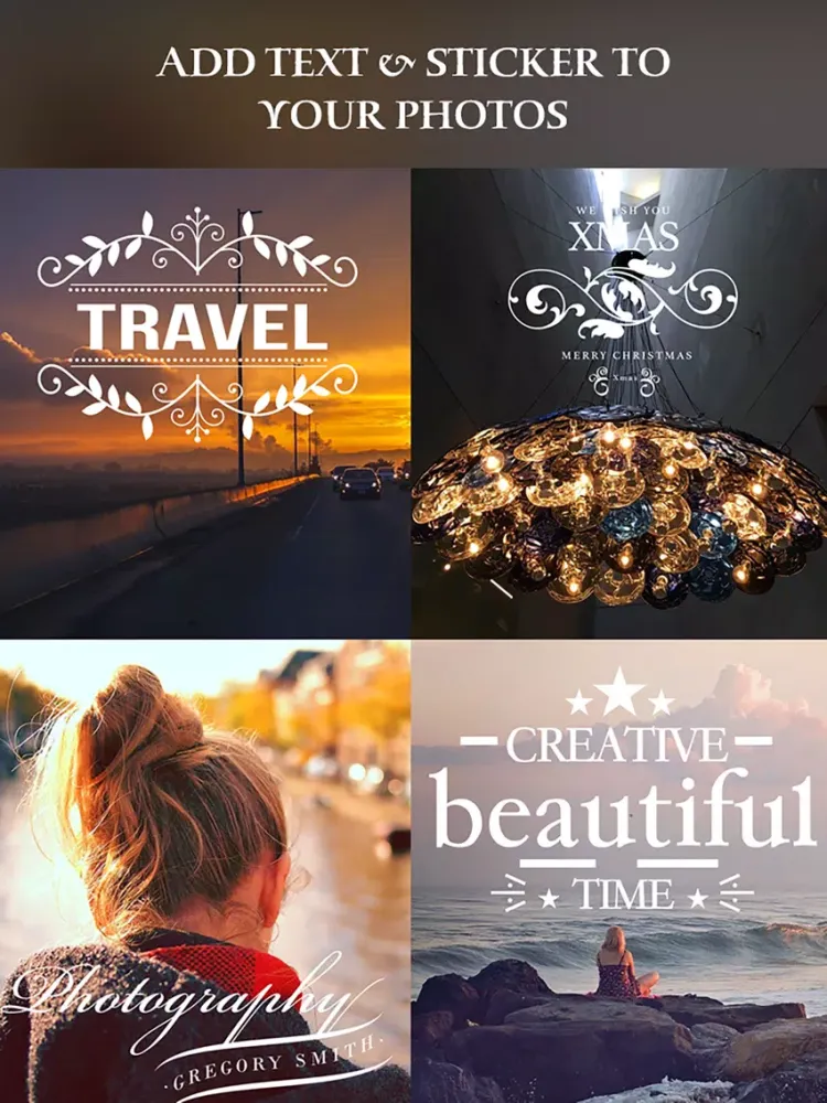 Скриншоты Pro Collage Creator – Add beautiful text & artwork to photos iPad 