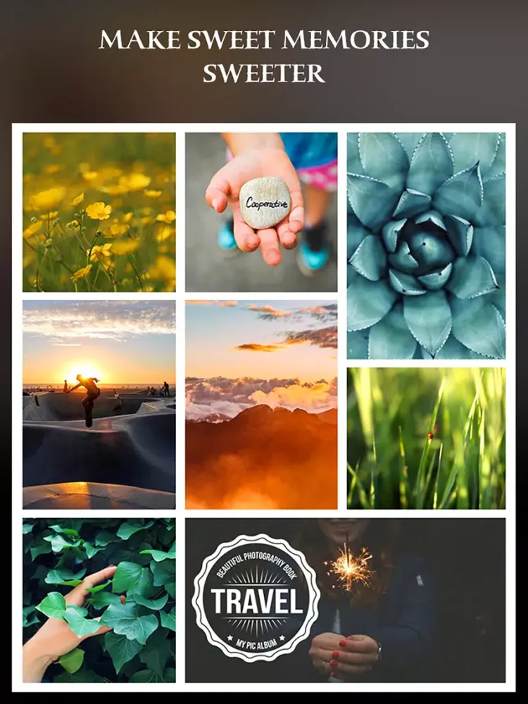 Скриншоты Pro Collage Creator – Add beautiful text & artwork to photos iPad 