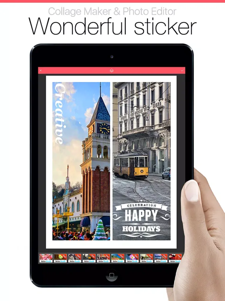 Captures d'écran de Pic Collage Jointer Grid Pro - Collage Maker & Photo Editor iPad 