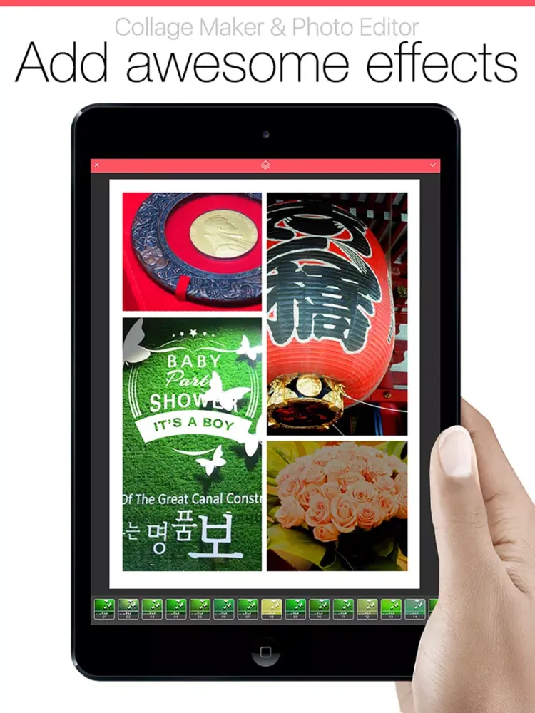 Captures d'écran de Pic Collage Jointer Grid Pro - Collage Maker & Photo Editor iPad 