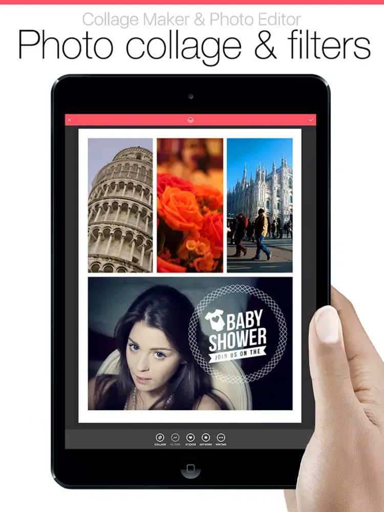 Captures d'écran de Pic Collage Jointer Grid Pro - Collage Maker & Photo Editor iPad 
