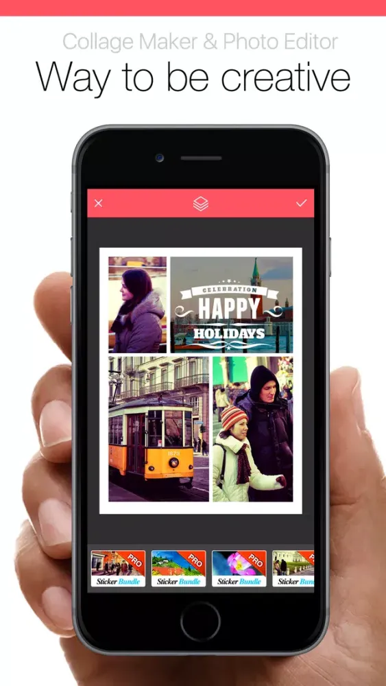 Captures d'écran de Pic Collage Jointer Grid Pro - Collage Maker & Photo Editor