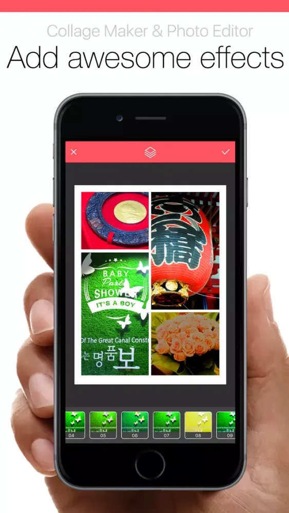 Captures d'écran de Pic Collage Jointer Grid Pro - Collage Maker & Photo Editor