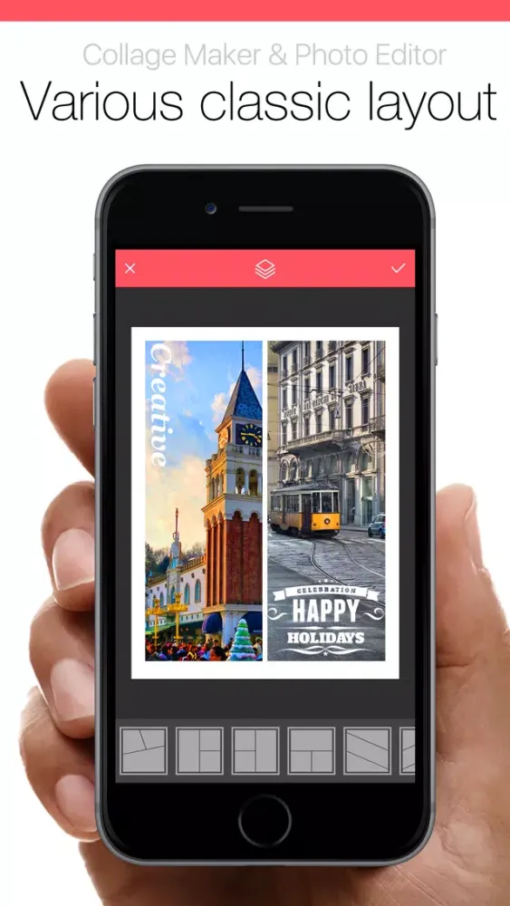 Captures d'écran de Pic Collage Jointer Grid Pro - Collage Maker & Photo Editor