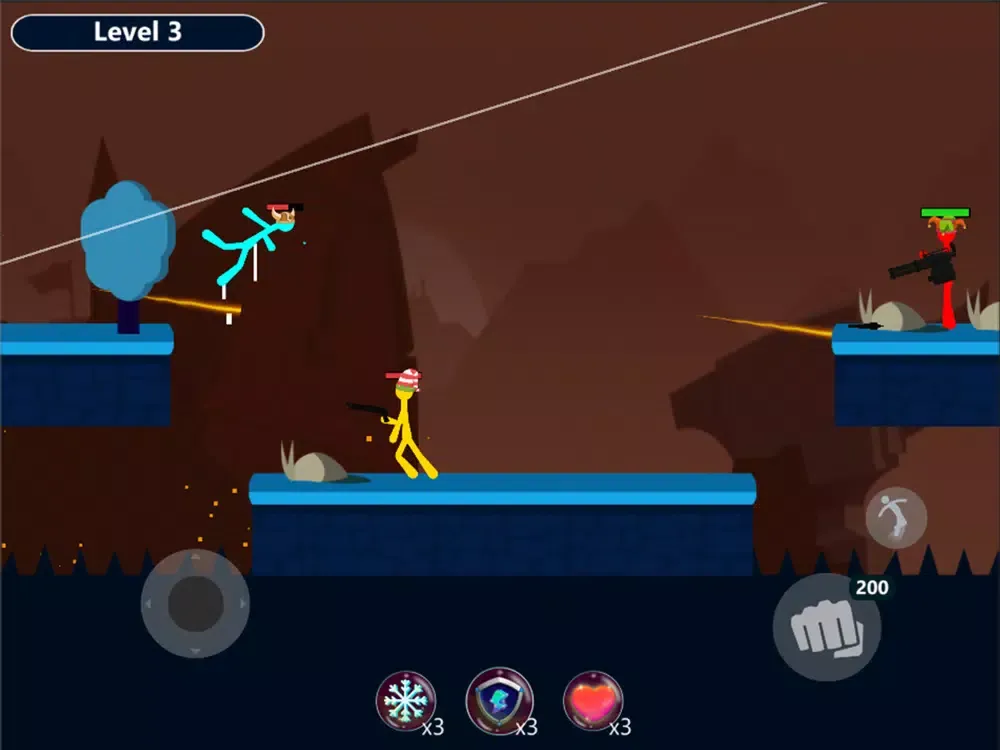 God of stick - Stick Fight iPad  Screenshots