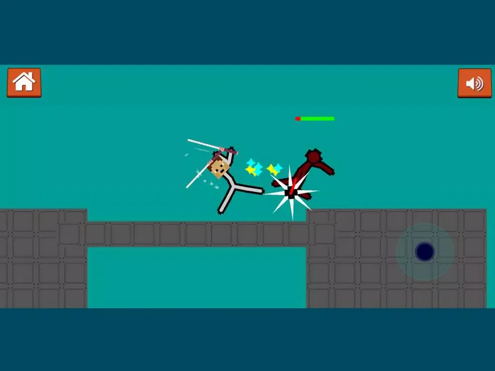 Ảnh chụp màn hình của Supreme Stick Warrior iPad 