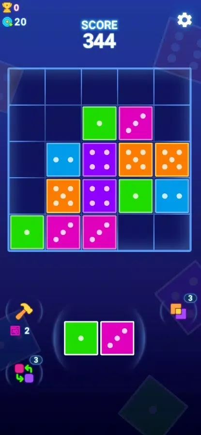 Zrzuty ekranu Neno Dice:Merge Puzzle