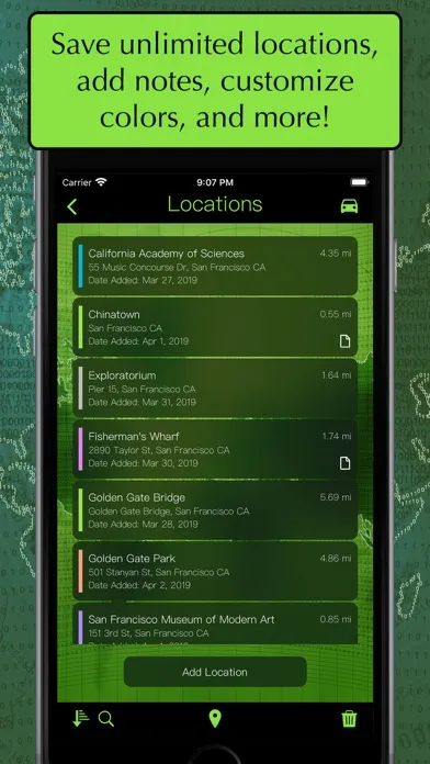 MapIt - Map Multiple Locations سکرین شاٹس