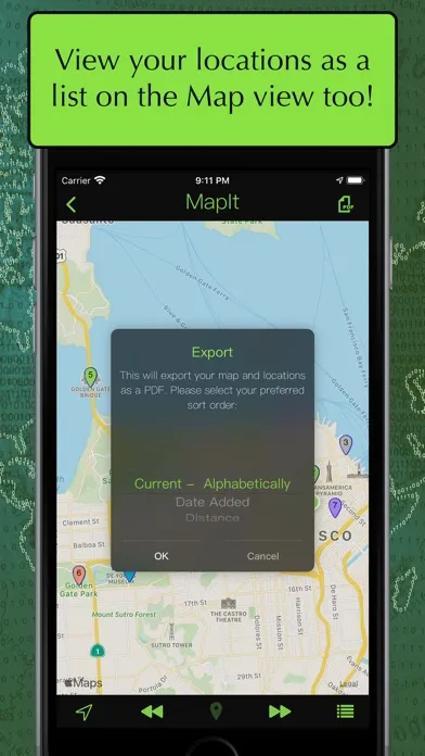 MapIt - Map Multiple Locations سکرین شاٹس