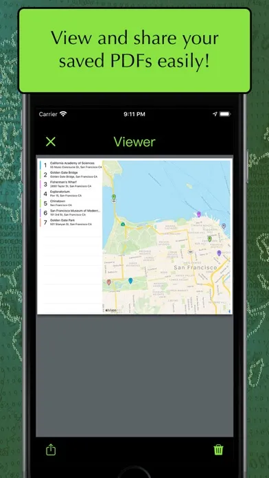 MapIt - Map Multiple Locations سکرین شاٹس