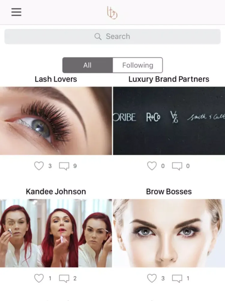 Tangkapan skrin Beautybomb iPad 