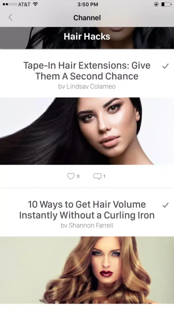 Tangkapan skrin Beautybomb