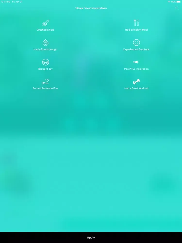 Capturas de pantalla de WellConnectApp iPad 