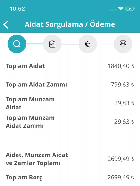 Captures d'écran de İTO iPad 