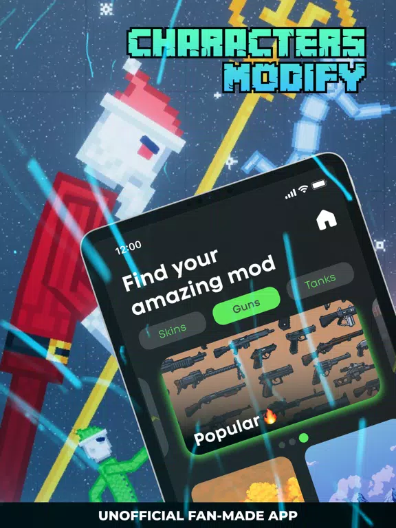 Ảnh chụp màn hình của Mod Pack for Melon Playground iPad 