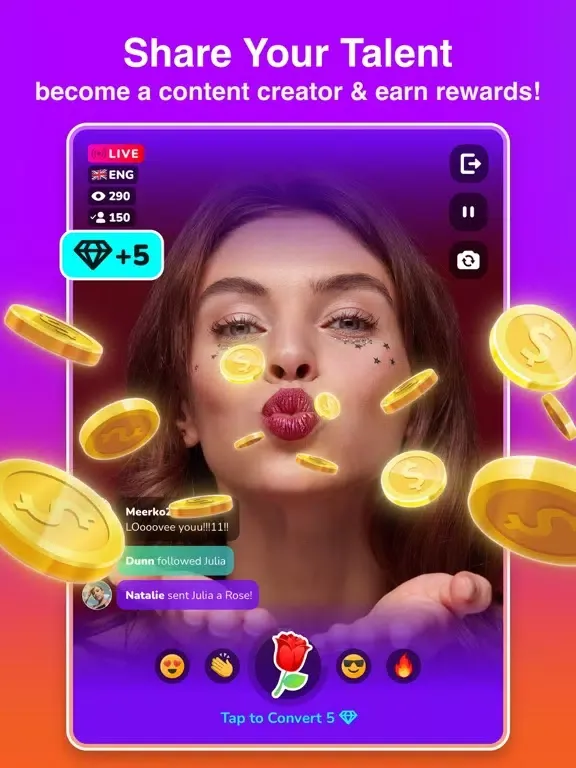 Hola - Live Video Chat, Stream iPad  স্ক্রিনশট