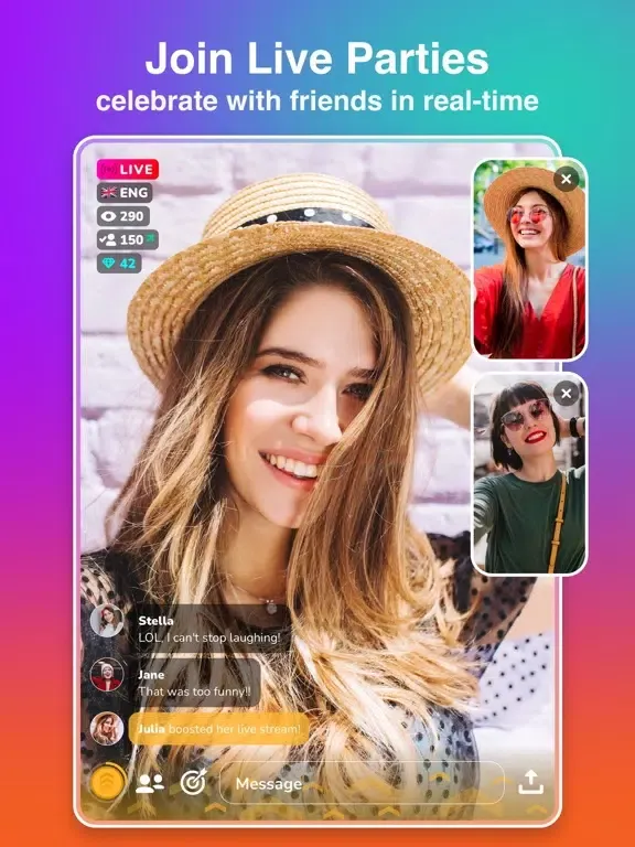 Hola - Live Video Chat, Stream iPad  স্ক্রিনশট