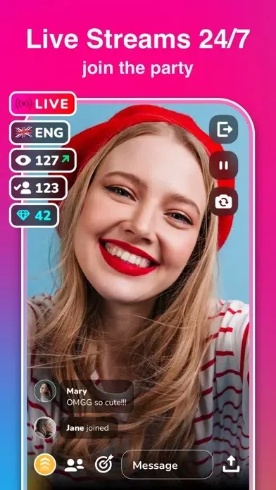 Hola - Live Video Chat, Stream স্ক্রিনশট