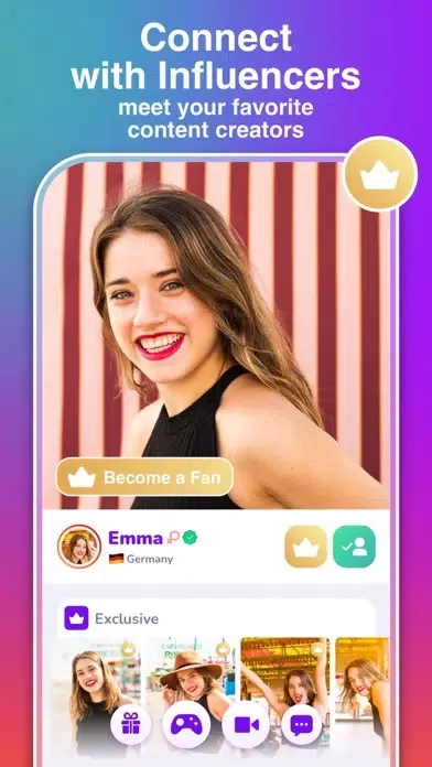 Hola - Live Video Chat, Stream স্ক্রিনশট