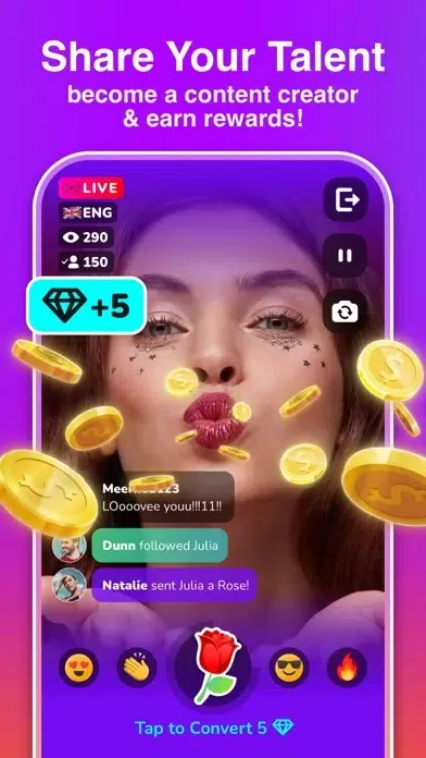Hola - Live Video Chat, Stream স্ক্রিনশট