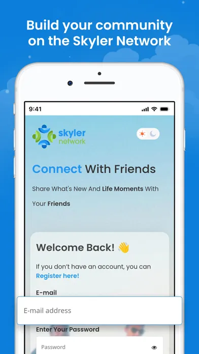 Skyler Network 스크린샷