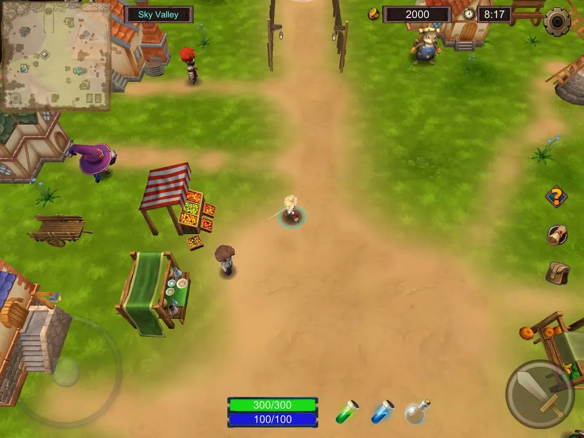 Capturas de tela do The Legend of Faty iPad 