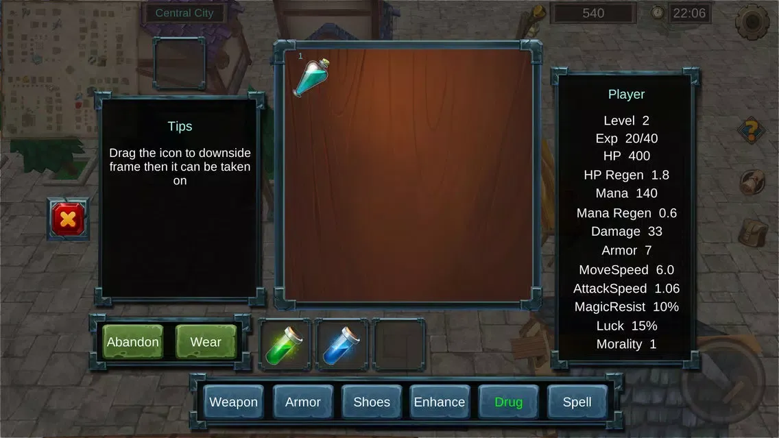 Capturas de tela do The Legend of Faty