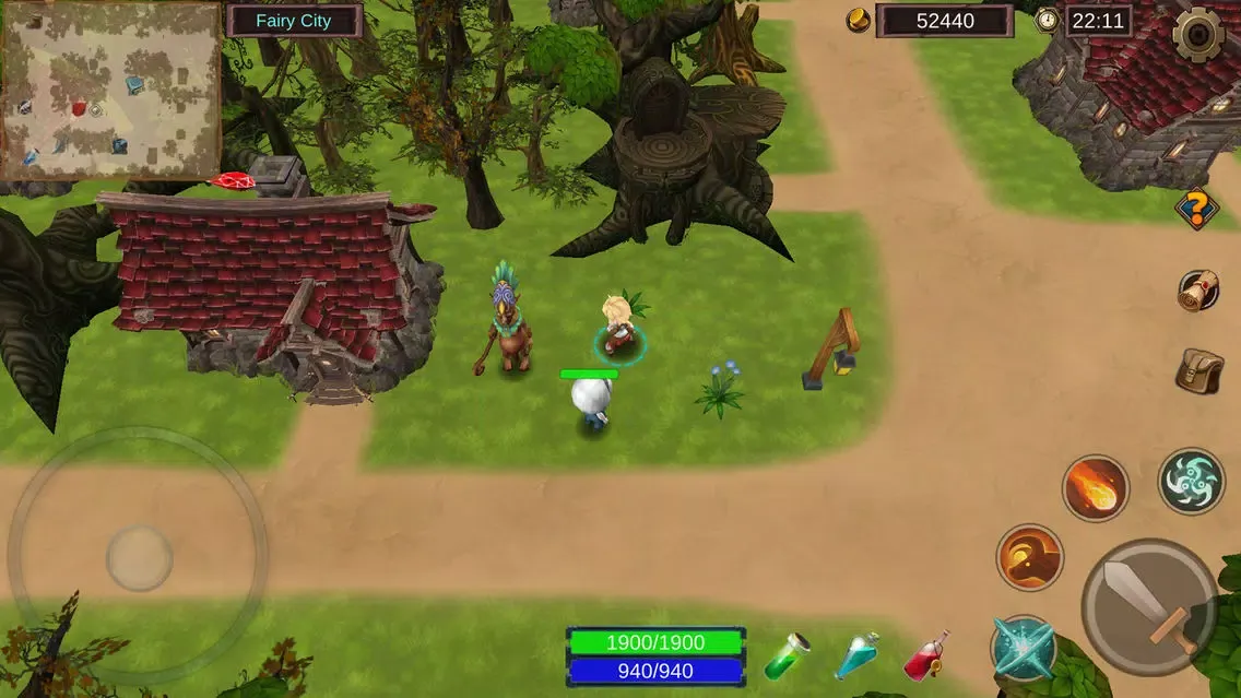 Capturas de tela do The Legend of Faty