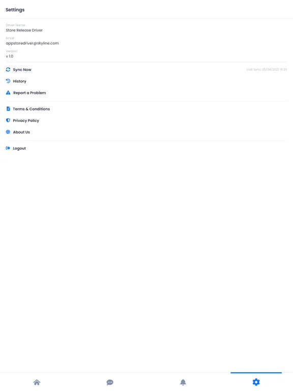 Skyline Fleet Tool iPad 應用截圖