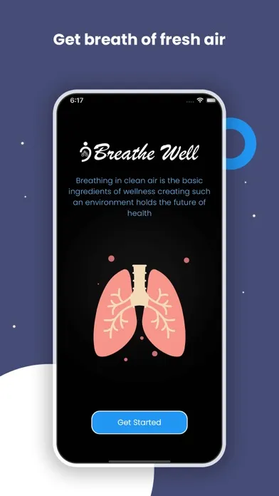 Ảnh chụp màn hình của Breathe-Well