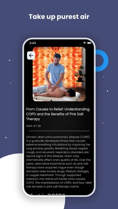 Ảnh chụp màn hình của Breathe-Well
