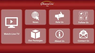 ภาพหน้าจอของ GhanaLive Pro