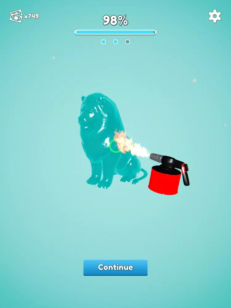 Ice Sculpting 3D iPad  Screenshots