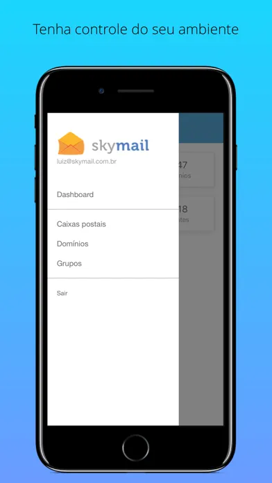 Zrzuty ekranu Skymail Admin