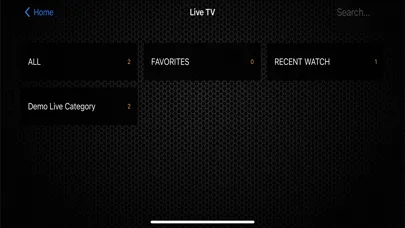 Captures d'écran de Sky IPTV Player