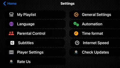 Captures d'écran de Sky IPTV Player