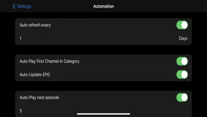 Captures d'écran de Sky IPTV Player