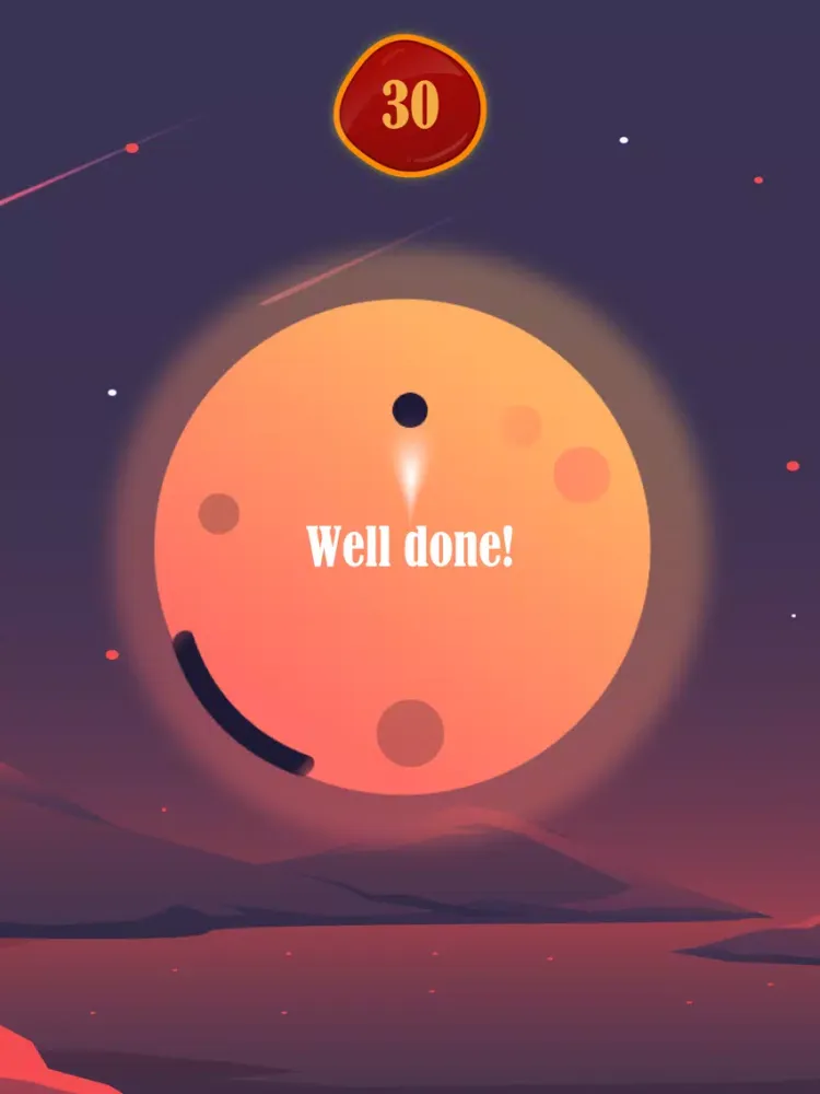 Circle the Sun: arcade game iPad  سکرین شاٹس