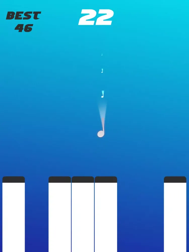Piano Tile Tapper: arcade game iPad 应用截图