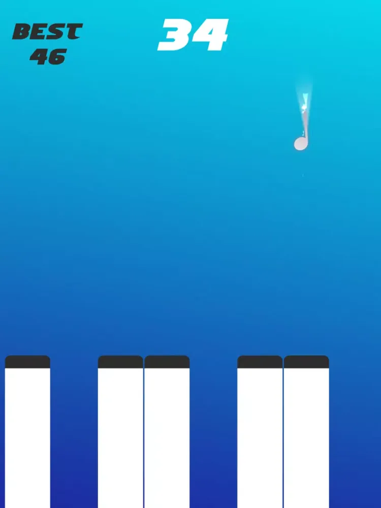 Piano Tile Tapper: arcade game iPad 应用截图