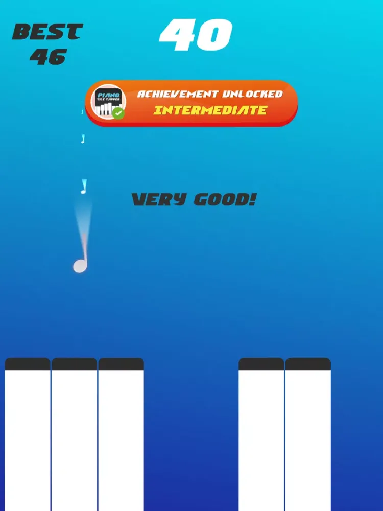 Piano Tile Tapper: arcade game iPad 应用截图