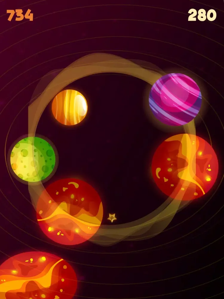 Captures d'écran de Stars collector: arcade game iPad 