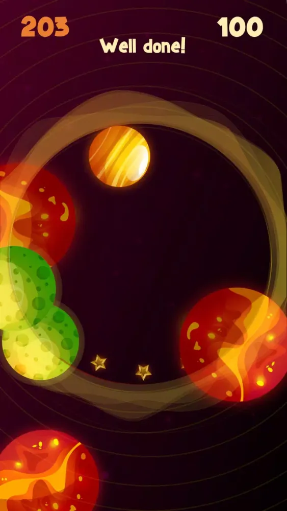 Captures d'écran de Stars collector: arcade game